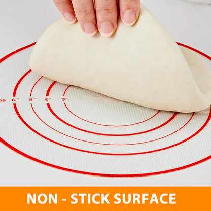 Élingue à pain en silicone pour four hollandais, tapis de cuisson réutilisable avec longs poignées, doublures antiadhésives pour pâte à pâtisserie transformée
