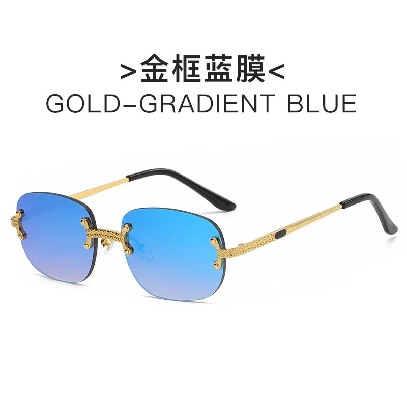 Petites lunettes De soleil en métal Vintage cadre ovale femmes lunettes De soleil hommes marque De luxe Design lunettes De soleil femmes miroir Gafas De Sol UV400