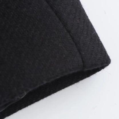 Manteau décoré avec ceinture et col en fausse fourrure pour femme, ample, à la mode, avec tempérament, nouvelle collection automne et hiver