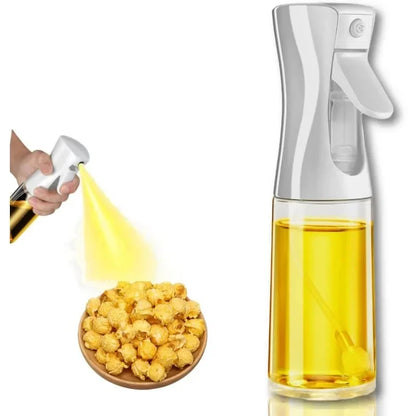 Spray d'huile pour la cuisson, bouteille distributrice d'huile d'olive, pulvérisateur, brume, vinaigre d'huile de qualité alimentaire réutilisable, bouteille de pulvérisation, accessoires de cuisine