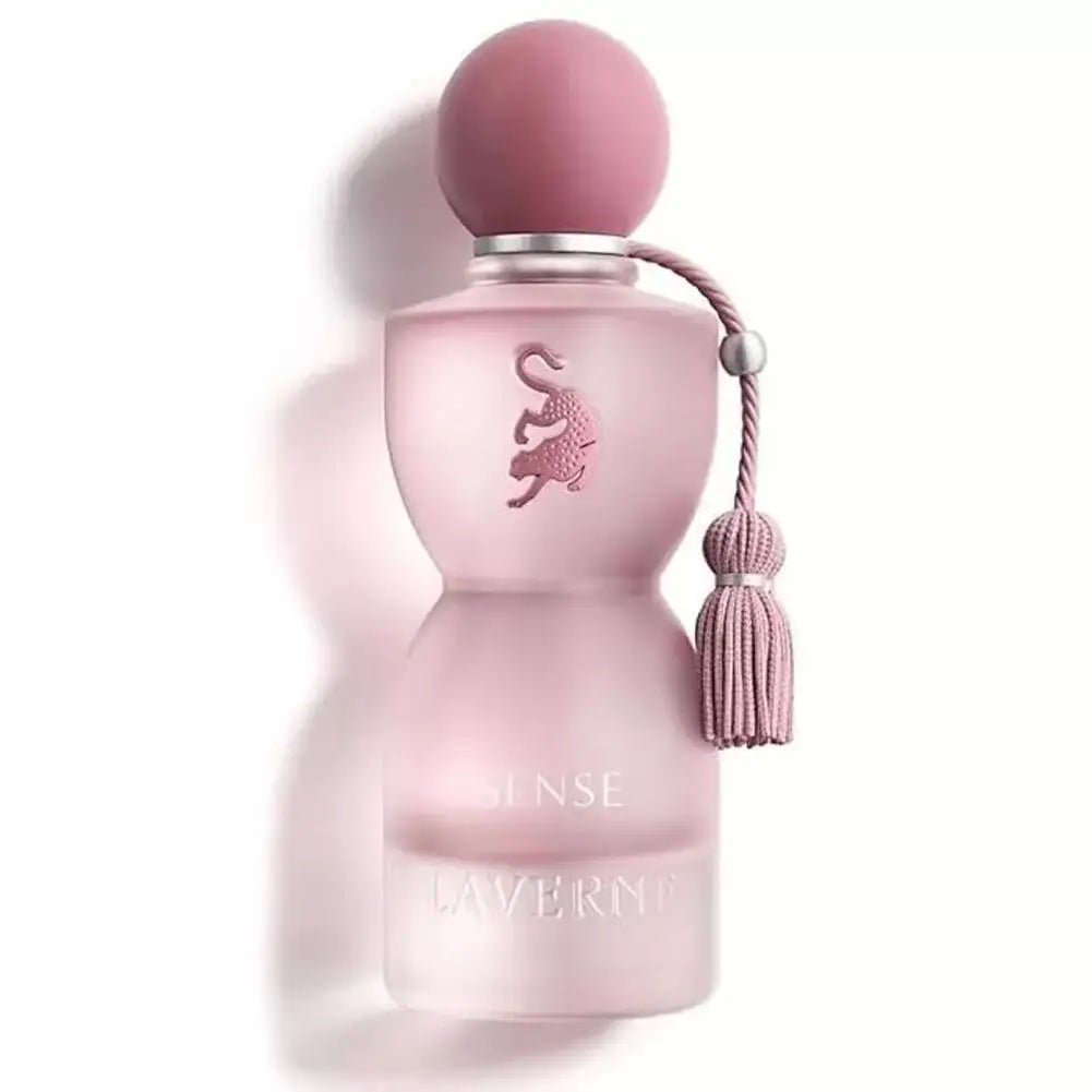 Ensemble cadeau de parfum Laverne Sense 100 ml Sense Eau de Parfum & crème pour le corps & sac fourre-tout parfum floral en poudre de musc