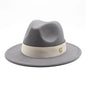 Nouveau chapeau Fedora pour femmes hiver élégant mode formelle mariage décorer église casquette Panama fête Jazz chapeau chapeau femme