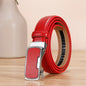 Ceinture de mode coréenne pour femmes, fine, étroite, art, couverture de taille, blanc, orange, bleu, vert, jaune, rouge, designer, ceinture automatique, nouveau