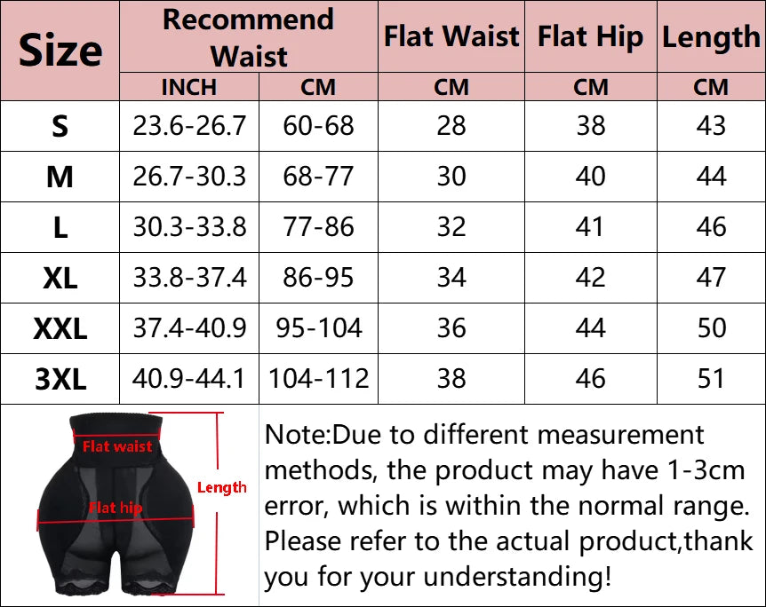 Hip Shapewear culottes femmes bout à bout Shaper culotte Sexy corps Shaper Push Up culotte hanche Enahncer Shapewear avec coussinets