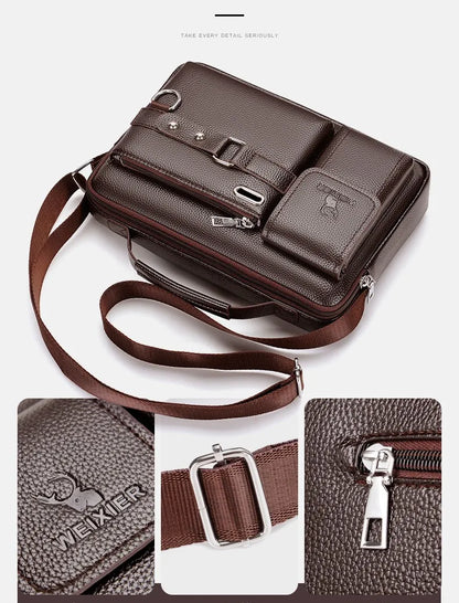 Sac à bandoulière en cuir PU pour hommes, sacs de poitrine imperméables, sacs de voyage, sacoches à la mode, offre spéciale