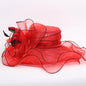 Femmes élégantes chapeau de soleil Organza Fedoras été chapeaux de soleil femmes Kentucky Derby large bord casquette de plage mariage Cocktail thé fête chapeaux
