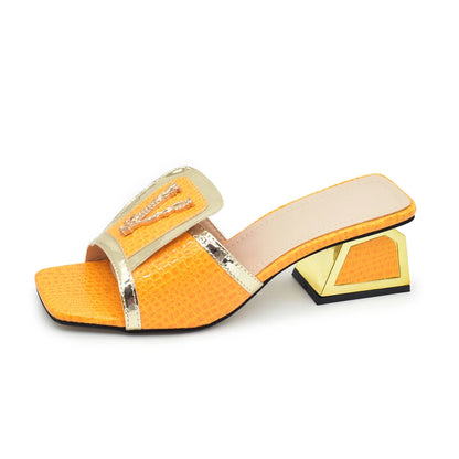 Sandales à Talons Hauts pour Femme, Chaussures de Luxe de Styliste, pour Mariage, ix, Nouvelle Collection