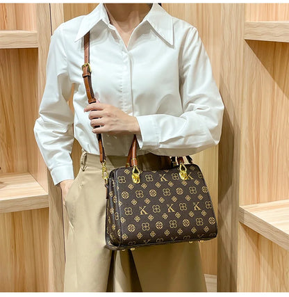 Sac à main de marque de luxe pour femmes, sac à main pour maman, Texture de haute qualité, rétro, épaule simple diagonale, grande capacité, nouvelle collection 2025