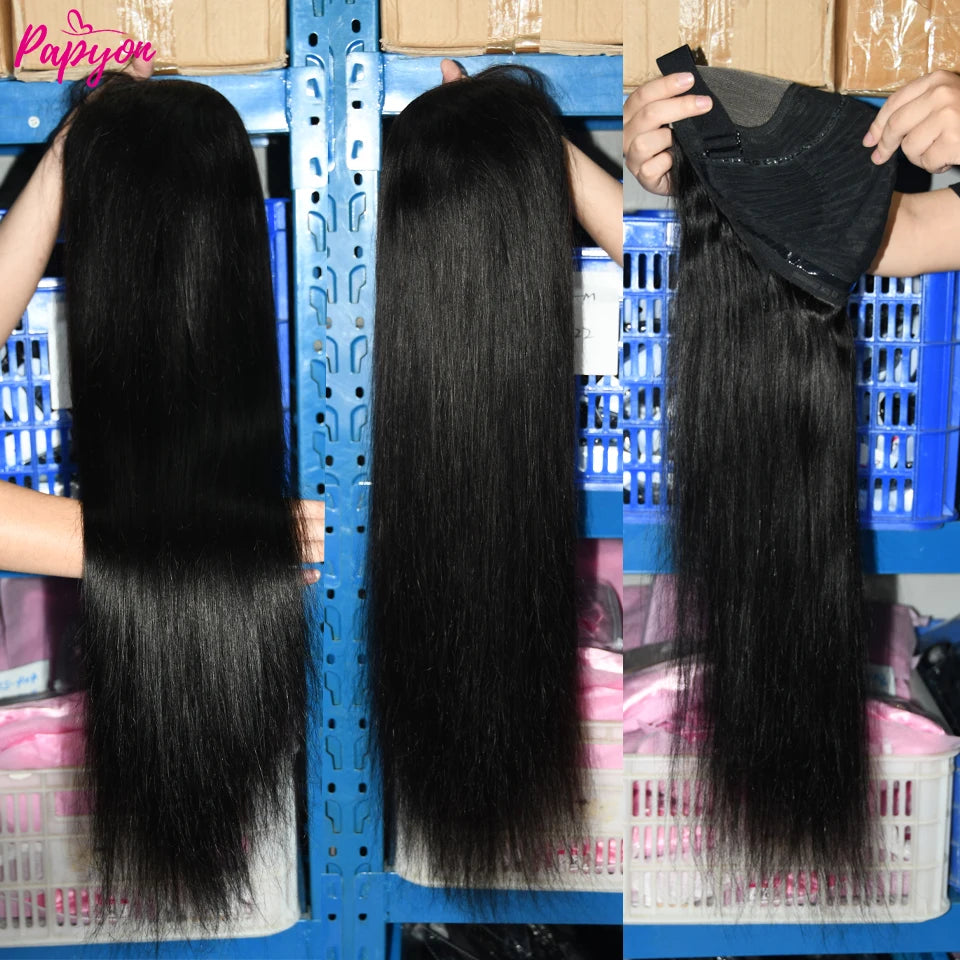 6x4 Perruque Cheveux Humain Sans Colle Perruque Ni Gel Prête à Aller 4X4 Lace Closure Perruque Sans Colle Livraison 3 Jour Franc