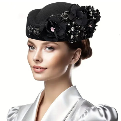 Chapeau Turban africain pour femmes, couvre-chef africain, mode été automne 2023, église avec fleurs, casquettes souples pour fête, enveloppe de tête décontractée