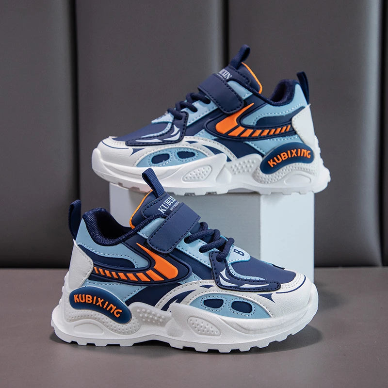 Chaussures à plateforme en cuir pour filles, baskets de luxe pour enfants, chaussures mignonnes pour enfants, rencontres scolaires, mode, nouveau, 2024