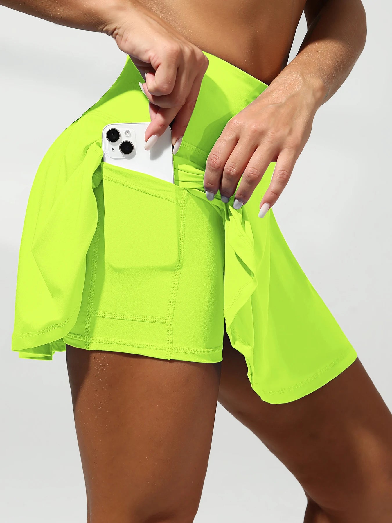 Mise à niveau des vêtements de golf pour femmes de sport 2.0 ﻿ Jupe poches multiples Mallas Gym extérieur jupe short respirant Fitness été Shorts