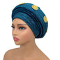 Mode africain Turban casquette femmes Autogele couvre-chef dame bandeau Nigeria mariage couvre-chef Turbante Mujer