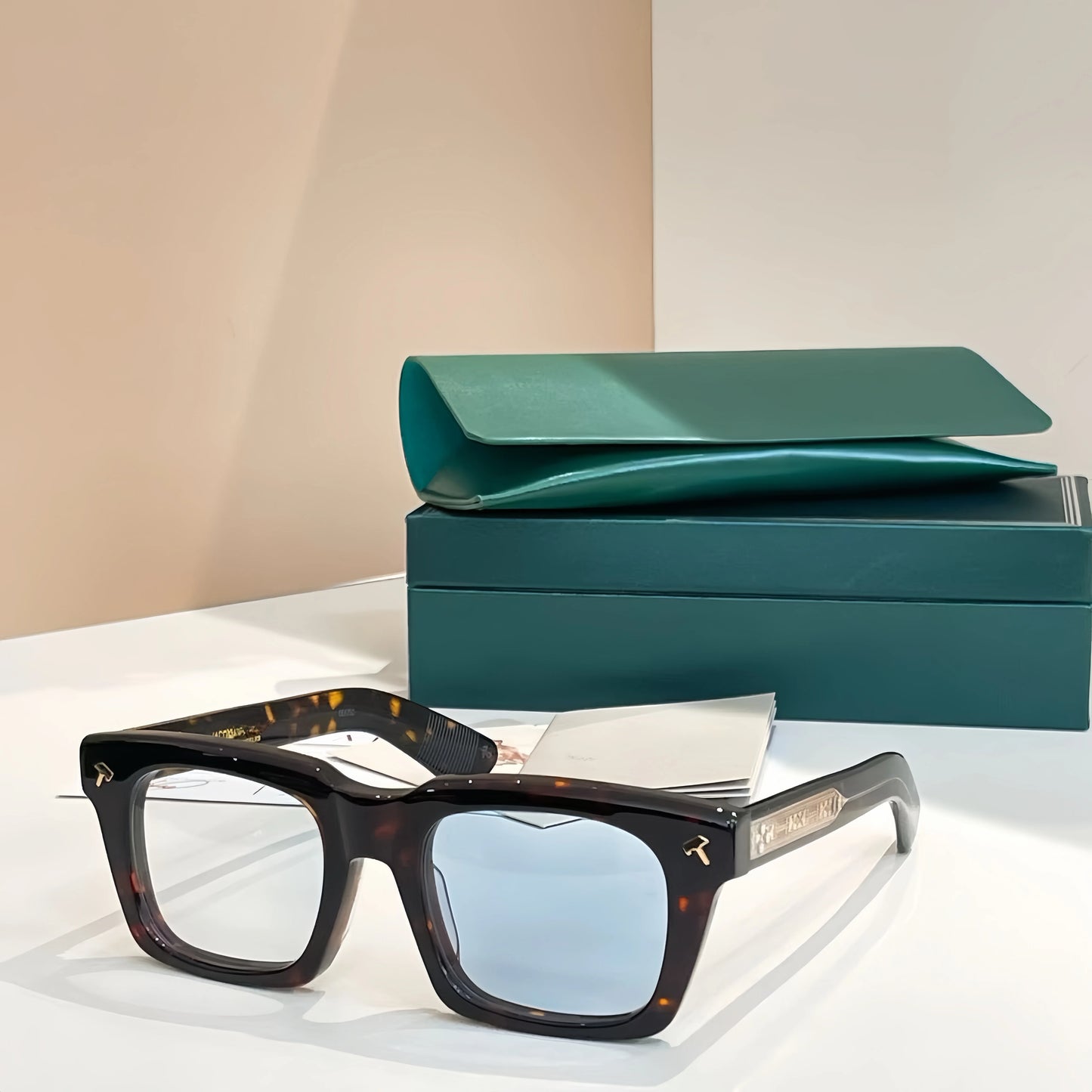 JMM QUENTIN Lunettes de soleil de marque de créateur japonais faites à la main photochromiques de haute qualité UV400 Lunettes en acétate pour hommes et femmes avec étui