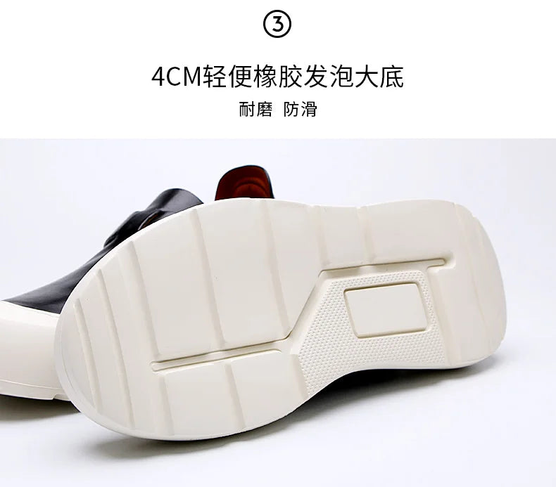 Été 2025 nouveaux mocassins en cuir respirants pour hommes semelles souples semelles épaisses confortables chaussures en cuir pour hommes à la mode et décontractées