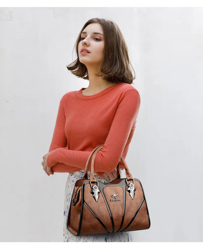 Femmes sacs sacs à main de luxe fourre-tout de mode dames sacs à bandoulière de haute qualité en cuir PU fourre-tout décontractés poignée supérieure épaule messager