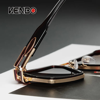 2025 Steam Punk lunettes De soleil rétro carré hommes femmes mode Double faisceau lunettes unisexe cadre en métal nuances à la mode Oculos De Sol