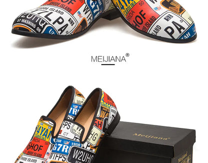 Mocassins College de style britannique pour hommes, chaussures décontractées pour hommes, chaussures respirantes pour gentleman, robe de mariée, chaussures queFormal pour la fête, taille 47