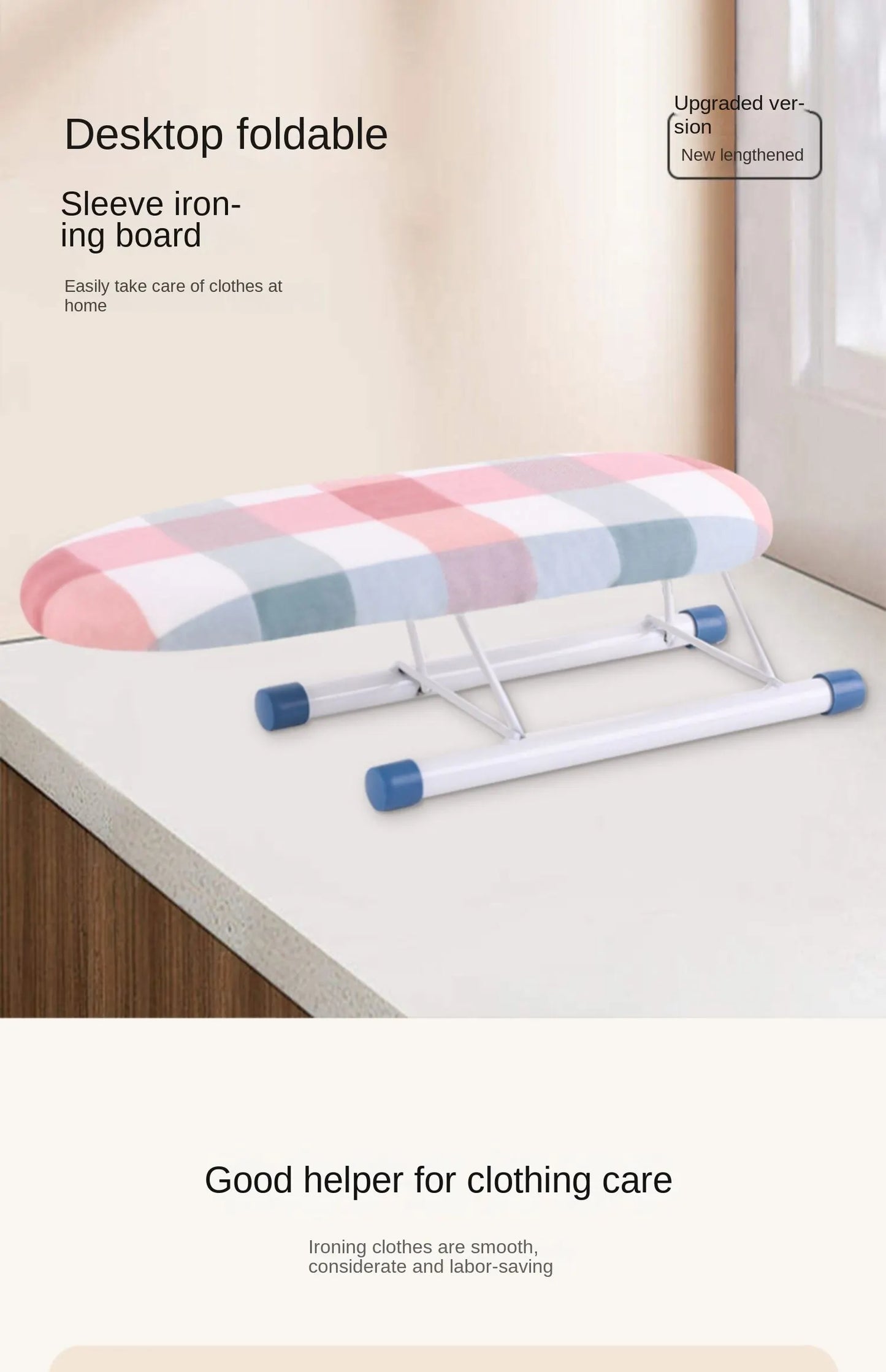 Mini planche à repasser portable pour vêtements, manches et chemises-petite taille, facile à ranger et à transporter