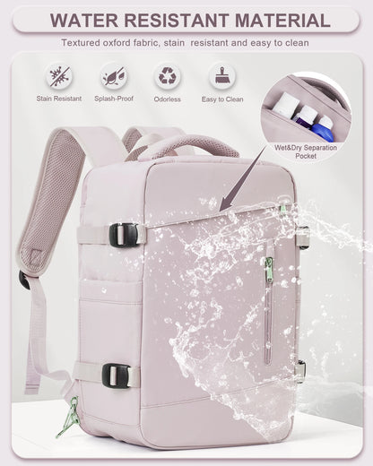 Sac à dos femme valise de voyage sac de cabine avion Ryanair 40x20x25 sac de voyage avion hommes Laotop sac à dos Wizzair continuer