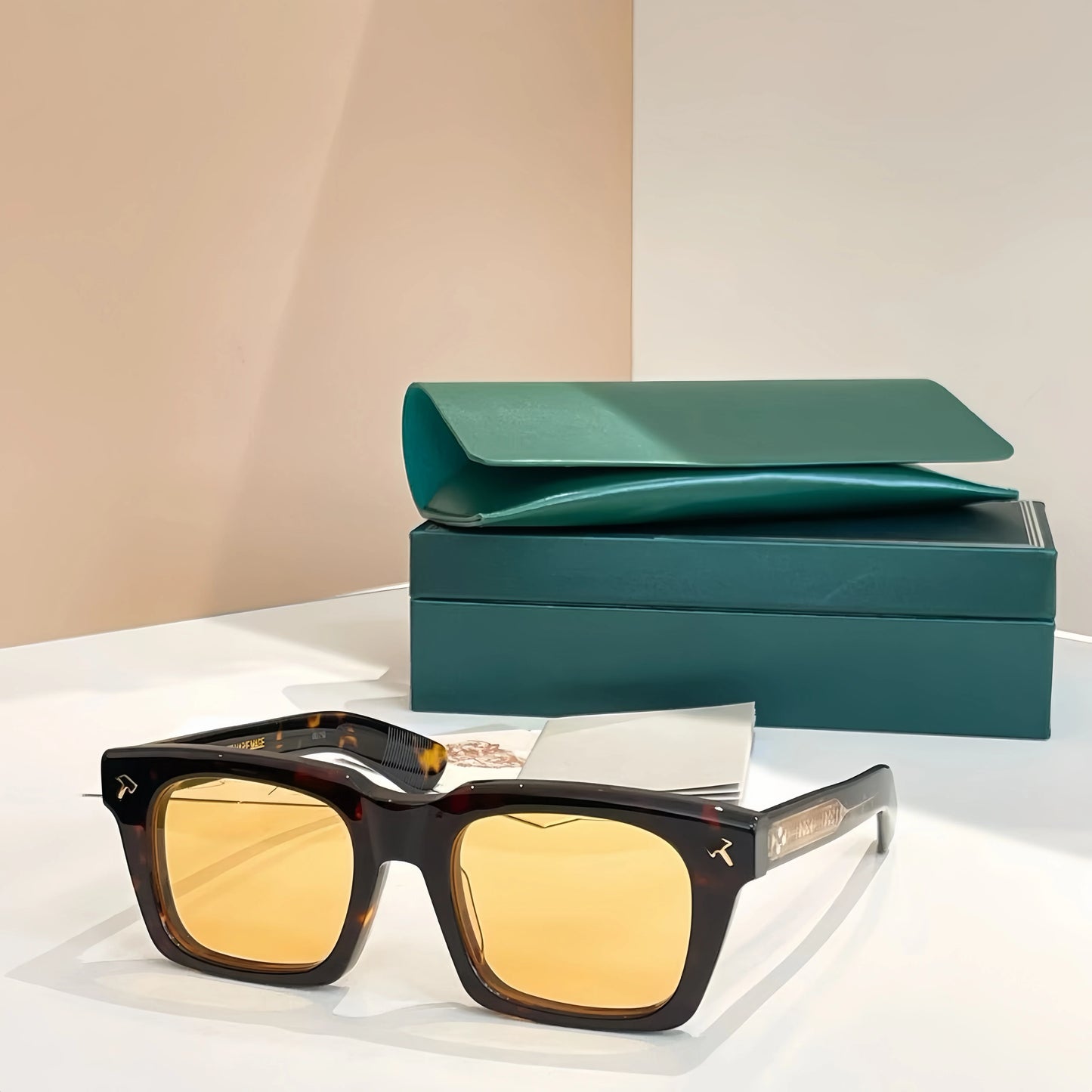 JMM QUENTIN Lunettes de soleil de marque de créateur japonais faites à la main photochromiques de haute qualité UV400 Lunettes en acétate pour hommes et femmes avec étui