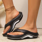 Tongs Eva à plateforme épaisse pour femmes, sandales de plage antidérapantes à Clip, pantoufles d'été confortables à semelle souple