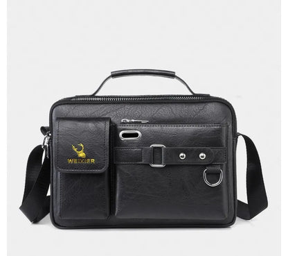 Sac à bandoulière en cuir PU pour hommes, sacs de poitrine imperméables, sacs de voyage, sacoches à la mode, offre spéciale