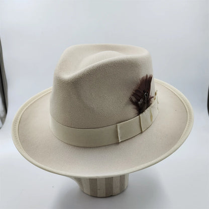 NOUVEAU chapeau de tarte de porc bord hommes femmes Fedora classique gentleman melon cosplay derby melon anglais chapeau panama jazz chapeau en gros