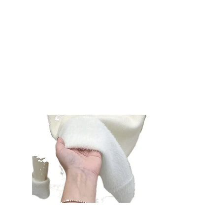 Pull intégré à col haut et manches longues pour femme, doublure polaire, nouveau Style, couche de Base chaude, haut à la mode, printemps hiver