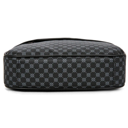 Sacs à bandoulière d'affaires légers et décontractés pour hommes, sacoche en cuir PU, sacs à bandoulière confortables à large sangle de styliste