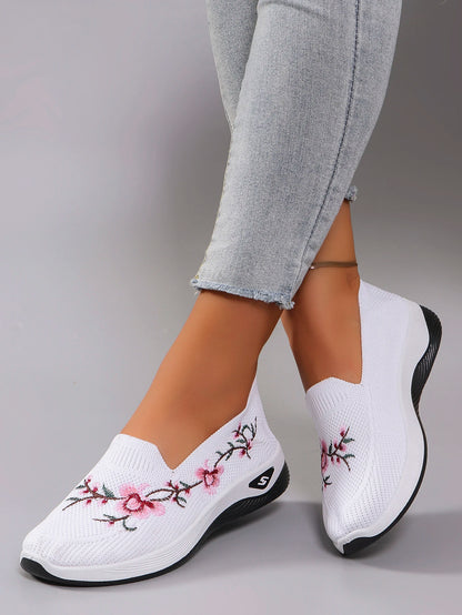 Chaussures plates d'été en maille respirante pour femmes, chaussures pour femmes, baskets décontractées, livraison gratuite en liquidation