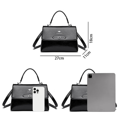 Sac à main rétro tendance pour femmes, portefeuille en cuir souple de haute qualité, petit sac carré, sacs à bandoulière de luxe célèbres