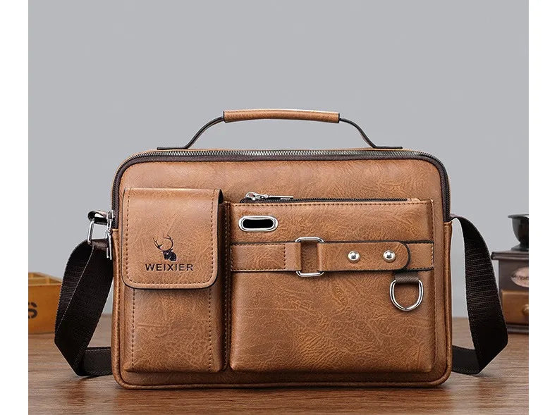 Sac à bandoulière en cuir PU pour hommes, sacs de poitrine imperméables, sacs de voyage, sacoches à la mode, offre spéciale