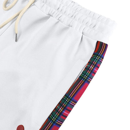 Pantalon en patchwork rayé pour homme, bouton latéral vintage, chimproximity, adt Straight fjMen, pantalon décontracté, printemps, automne, 2025