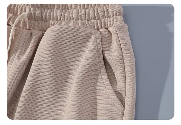 T-shirt et short décontractés à col rond pour hommes, deux pièces, imprimé à la mode, respirant, costume à manches courtes, nouvelle collection été 2025