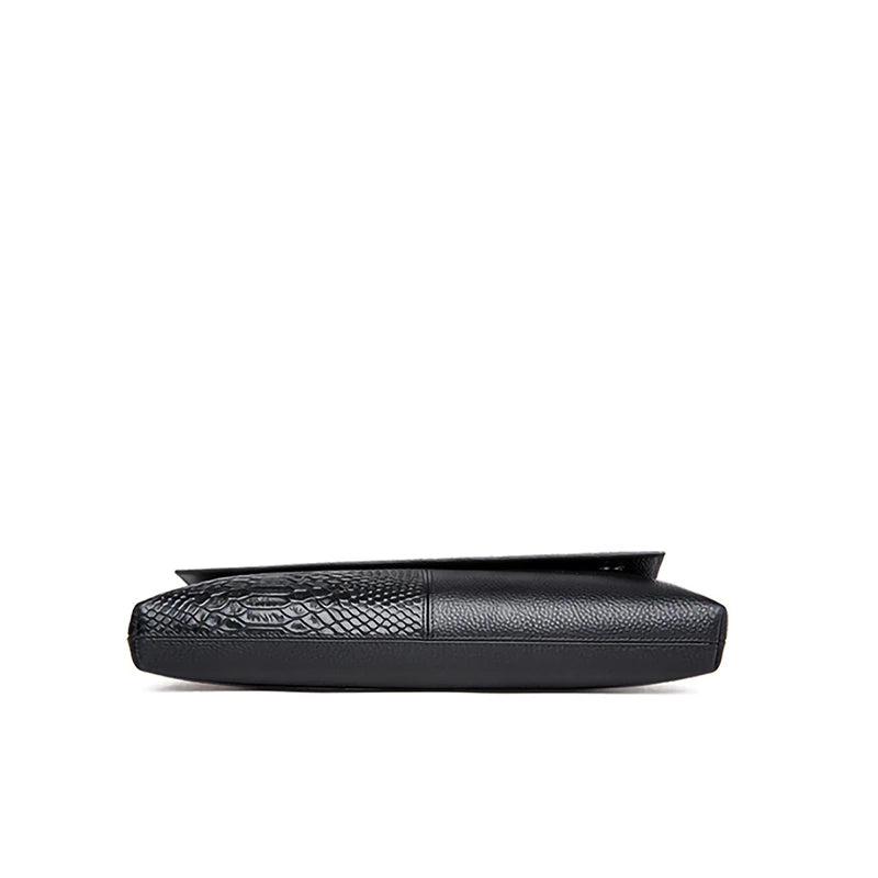 Sac à bandoulière en cuir synthétique PU pour femmes, sac à main et bourse à rabat à motif d'alligator pour dîner de mariage décontracté