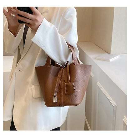 Sac à main en cuir PU pour femmes, Design Unique haut de gamme, offre spéciale de la saison, sac seau tendance, polyvalent à la mode, Si