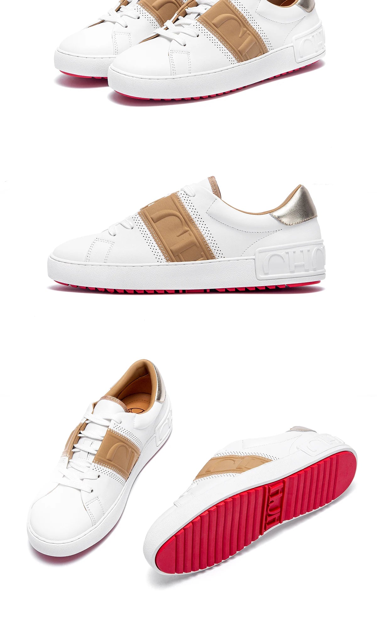 Femmes chaussures décontractées blanc plat conseil chaussures équilibre technologie presse semelle confort baskets marque de luxe 2025 nouveau