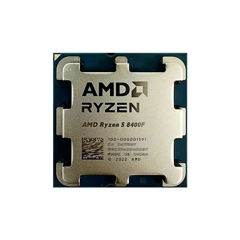 AMD Ryzen 5 8400F nouveau processeur d'ordinateur de bureau R5 8400F 6 cœurs 12 fils 4.2GHz avec processeur AM5 Socket