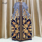 Mode nouveau Style fleur manches africain Dashiki imprimé fleuri taille ceinture coton Caftan dame été Maxi robes décontractées robes