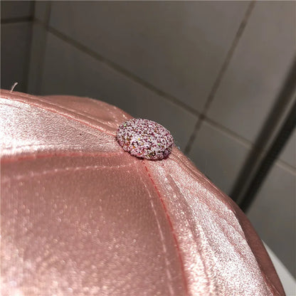 Casquette de baseball en satin brillant avec lettre R pour femmes et filles, chapeaux Snapback, sports de plein air, hip hop, soleil, printemps, été, mode