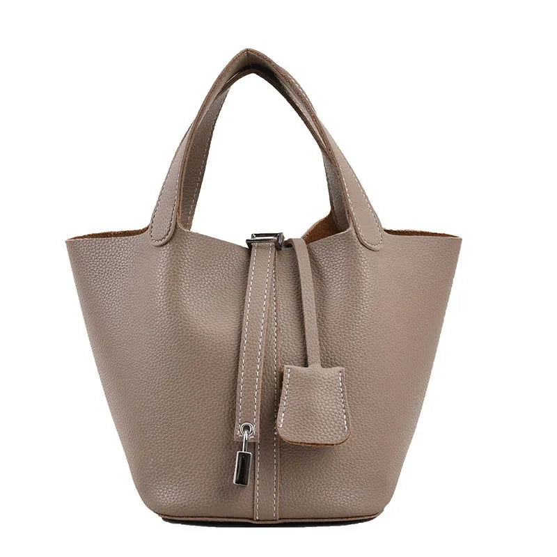 Sac à main en cuir PU pour femmes, Design Unique haut de gamme, offre spéciale de la saison, sac seau tendance, polyvalent à la mode, Si