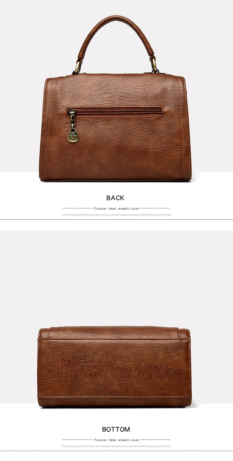 Femmes en cuir souple sacs à poignée supérieure sacs à Main de créateur de luxe dames grand Sac à bandoulière fourre-tout décontracté Sac de transport A Main