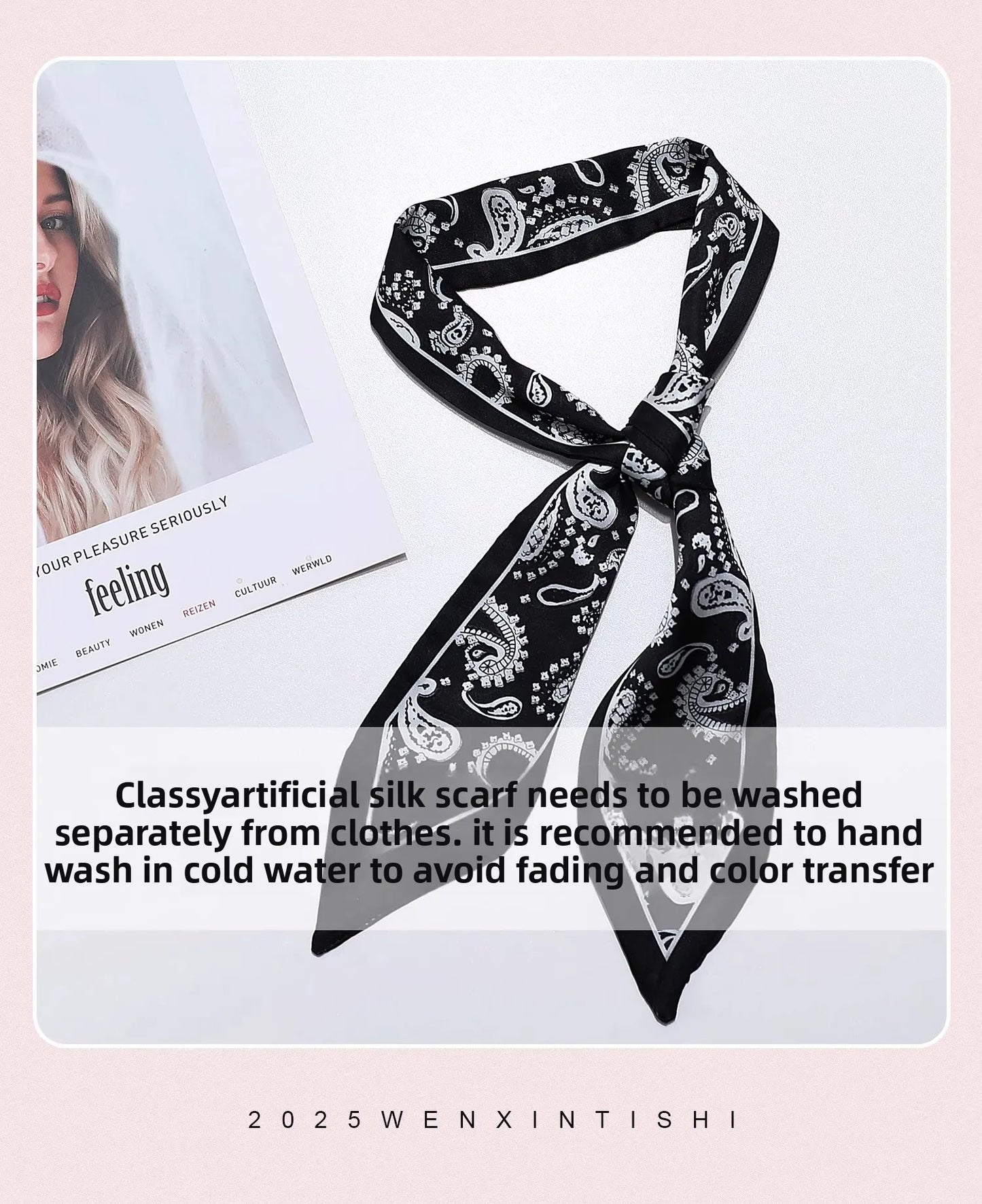 T-Shirt à manches courtes et col en V pour femme, écharpe structurée, épaules froncées, cravate à la taille, amincissante, nouvelle collection 2025