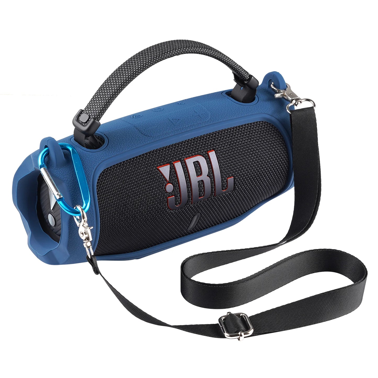 Étui de transport en Silicone pour haut-parleur Bluetooth Portable, housse de protection souple avec bandoulière pour haut-parleur JBL Charge 6