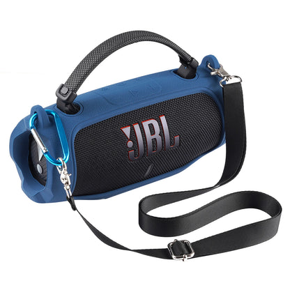 Étui de transport en Silicone pour haut-parleur Bluetooth Portable, housse de protection souple avec bandoulière pour haut-parleur JBL Charge 6