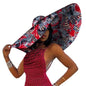 Chapeau de plage africain pour femmes, casquette Ankara à large bord, protection solaire, produit personnalisé, mode estivale