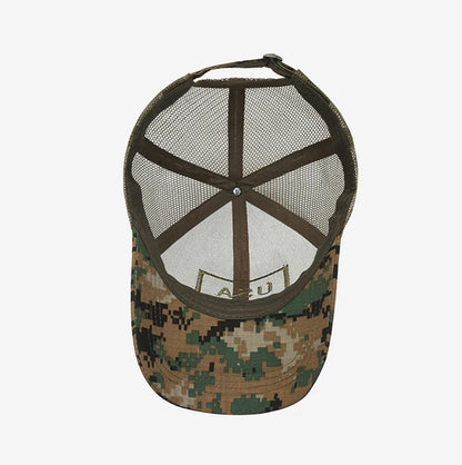 Casquette de Baseball Camouflage drapeau américain pour hommes, tactique respirante en plein air, chapeau à visière d'alpinisme réglable et élégant