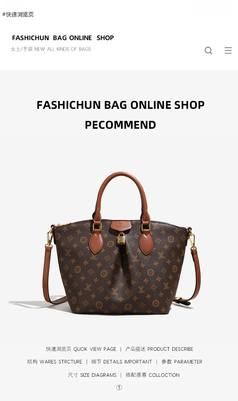 Sac de banlieue de grande capacité pour femmes, nouvelle mode rétro, Texture haut de gamme, fourre-tout à bandoulière polyvalent, 2025