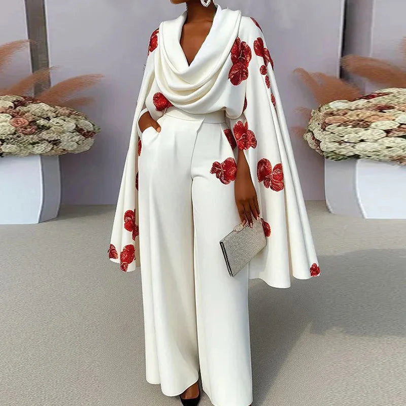 Tenue 2 pièces pantalon large pour femmes, ensembles patchwork à col simple Pys, olympiques College à manches longues pour dames, printemps, automne, 2025